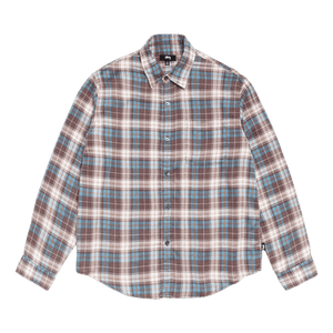 Stussy Matthew Plaid Shirt 'Brown'