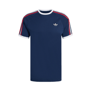 Adidas Originals 3-Stripes Tee 'Night Indigo/Better Scarlet/White'