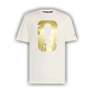 Adidas FIFA World Cup 26 Official Emblem T-Shirt 'Core White'