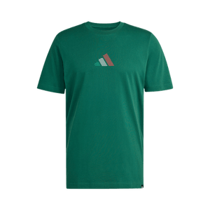 Adidas Mexico Azteca Graphic T-Shirt 'Dark Green'