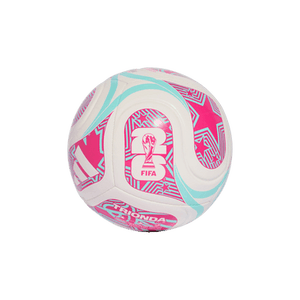 Adidas FIFA World Cup 26 Trionda Club Ball 'White/Flash Aqua/Shock Pink'