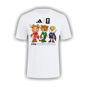 Adidas FIFA World Cup 2026 Mascot Tee 'White'