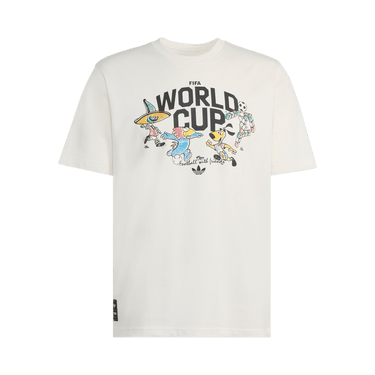 Adidas FIFA World Cup 26 Group Mascot T-Shirt 'Cloud White'