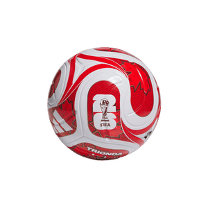 Adidas FIFA World Cup 26 Trionda League Canada Ball 'White/Vivid Red/Power Red/Hi-Res Red'