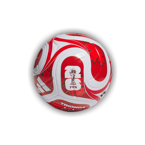 Adidas FIFA World Cup 26 Trionda League Canada Ball 'White/Vivid Red/Power Red/Hi-Res Red'
