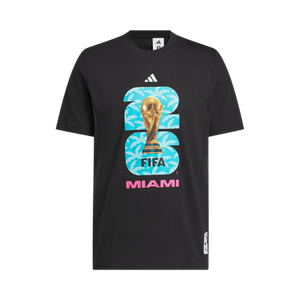 Adidas FIFA World Cup 26 Host City Miami Graphic T-Shirt 'Black'