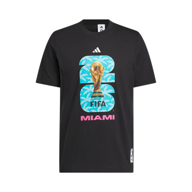 Adidas FIFA World Cup 26 Host City Miami Graphic T-Shirt 'Black'