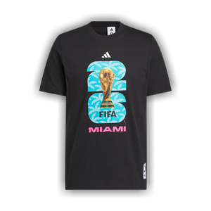Adidas FIFA World Cup 26 Host City Miami Graphic T-Shirt 'Black'