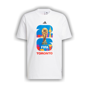 Adidas FIFA World Cup 26 Host City Toronto Graphic T-Shirt 'White'