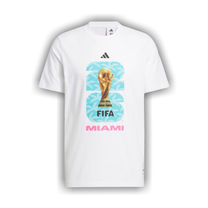 Adidas FIFA World Cup 26 Host City Miami Graphic T-Shirt 'White'