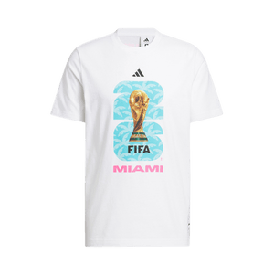 Adidas FIFA World Cup 26 Host City Miami Graphic T-Shirt 'White'