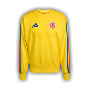 Adidas Colombia Dna Crew Sweat 'Impact Yellow'