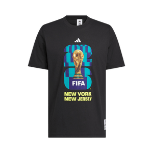 Adidas FIFA World Cup 26 Host City New York New Jersey Graphic T-Shirt 'Black'