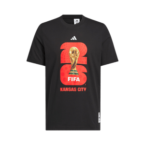 Adidas FIFA World Cup 26 Host City Kansas City Graphic T-Shirt 'Black'