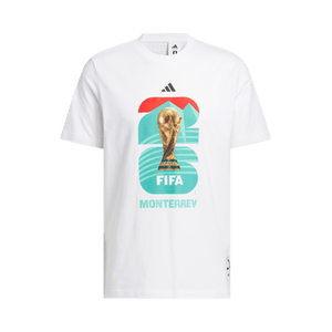 Adidas FIFA World Cup 26 Host City Monterrey Graphic T-Shirt 'White'