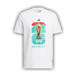 Adidas FIFA World Cup 26 Host City Monterrey Graphic T-Shirt 'White'