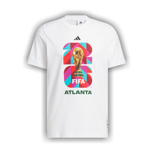 Adidas FIFA World Cup 26 Host City Atlanta Graphic T-Shirt 'White'