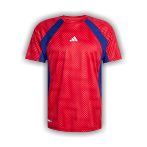 Adidas Workout Tech Apparel T-Shirt FIFA World Cup 26 'Pure Ruby/Mystery Ink/Black'