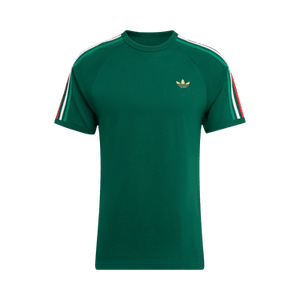 Adidas Originals 3-Stripes Tee 'Team Dark Green/Bold Green/White'