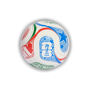 Adidas FIFA World Cup 26 Trionda Club Ball 'White/Vivid Red/Glow Blue/Green'