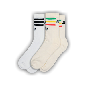 Adidas Bob Marley Socks 'White/Cream White'