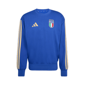 Adidas Italy DNA Crew Sweat Sweatshirt 'Bold Blue'