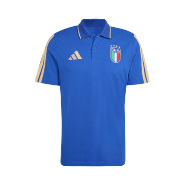 Adidas Italy DNA Polo Shirt 'Bold Blue'