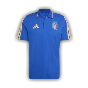 Adidas Italy DNA Polo Shirt 'Bold Blue'