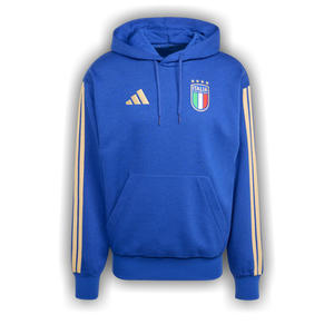 Adidas Italy DNA Fleece Hoodie 'Bold Blue'