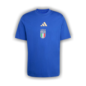 Adidas Italy DNA Graphic T-Shirt 'Bold Blue'