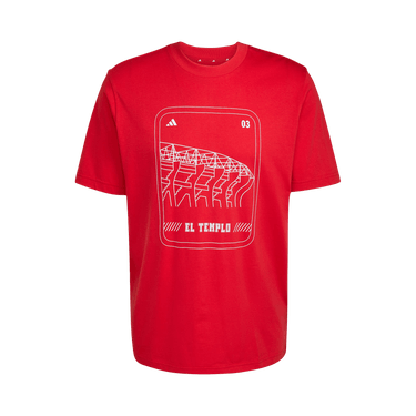 Adidas Mexico Dna T-Shirt 'Better Scarlet'