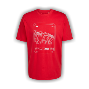 Adidas Mexico Dna T-Shirt 'Better Scarlet'