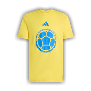 Adidas Colombia Dna Graphic T-Shirt 'Impact Yellow'