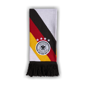 Adidas Germany 26 Scarf 'White / Black / Team Power Red 2 / Collegiate Gold'