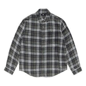 Stussy Matthew Plaid Shirt 'Charcoal'