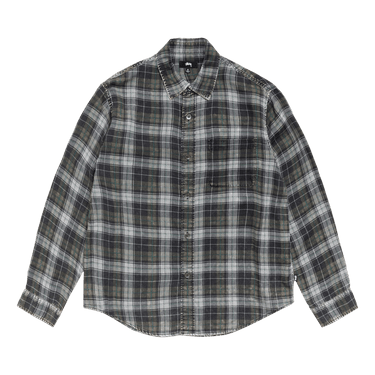 Stussy Matthew Plaid Shirt 'Charcoal'