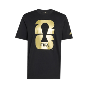 Adidas FIFA World Cup 26 Official Emblem T-Shirt 'Black'