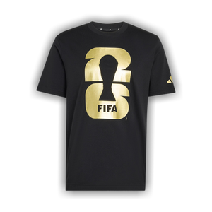 Adidas FIFA World Cup 26 Official Emblem T-Shirt 'Black'