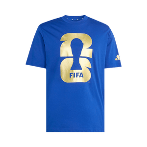 Adidas FIFA World Cup 26 Official Emblem T-Shirt 'Royal Blue'