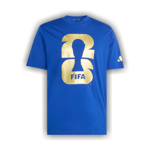 Adidas FIFA World Cup 26 Official Emblem T-Shirt 'Royal Blue'