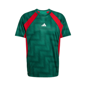 Adidas Workout Tech Apparel T-Shirt FIFA World Cup 26 'Team Dark Green/Better Scarlet/Black'