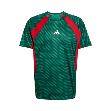 Adidas Workout Tech Apparel T-Shirt FIFA World Cup 26 'Team Dark Green/Better Scarlet/Black'