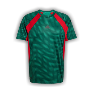 Adidas Workout Tech Apparel T-Shirt FIFA World Cup 26 'Team Dark Green/Better Scarlet/Black'