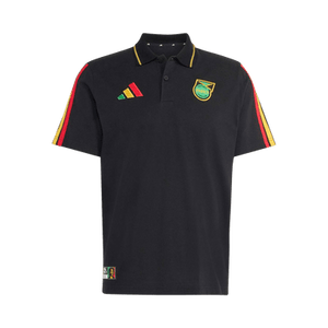 Adidas Jamaica x Bob Marley Dna Polo Shirt 'Black'
