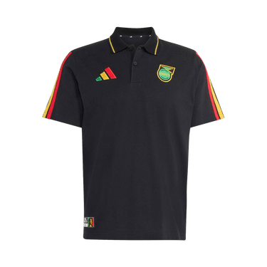 Adidas Jamaica x Bob Marley Dna Polo Shirt 'Black'