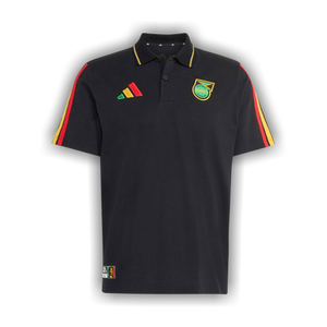 Adidas Jamaica x Bob Marley Dna Polo Shirt 'Black'