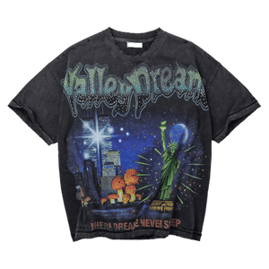 Vale Forever Skyline Bling Tee 'Black'