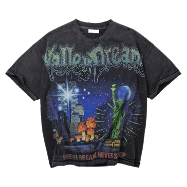 Vale Forever Skyline Bling Tee 'Black'