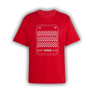 Adidas Mexico Home T-Shirt 'Better Scarlet'