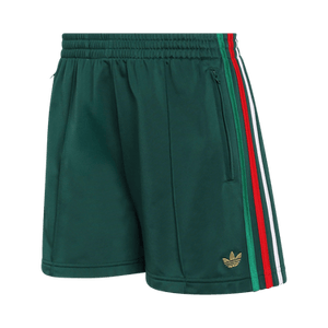 Adidas Originals Firebird Classic Shorts 'Team Dark Green/Bold Green/White/Better Scarlet'